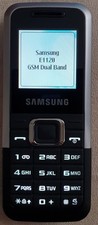 Handy Samsung E1120 + Zubehörpaket, kein Smartphone ... kaum benutzt