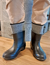 Filz Gummistiefel Gumofilce Grösse 39 40 41 42 43 44 45 46