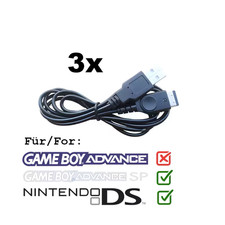 3x USB Ladekabel Nintendo