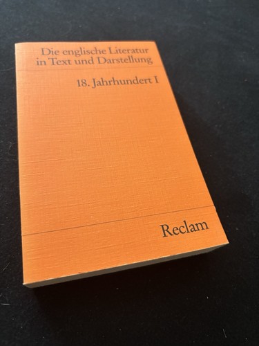 Reclam die englische - –,