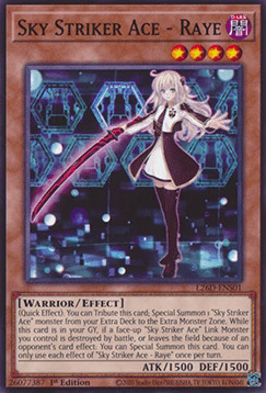 Yugioh sky striker ace raye - sky,