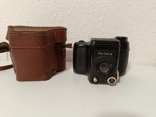 📸 Vintage Kamera Perfekta Achromat 1:3.7 f=80mm – Bakelit – mit Originaltasche