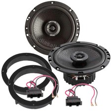 Helix Lautsprecher  für Skoda Fabia Türen vorne 165mm mit Adapter + Ringen