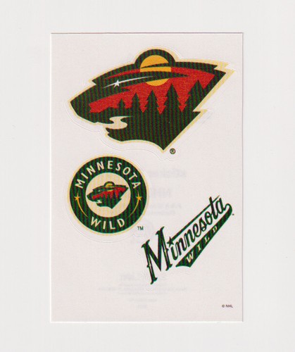 Minnesota wild aufkleber set - wild,