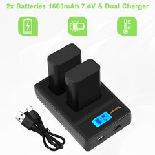 2× NP-FW50 Akku für Sony