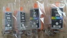 4x Original Canon PGI-35 x 2 +