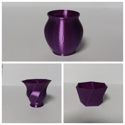 Blumentopf vase violett - violett, in