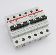 2x Sicherungsautomat ABB S263 Leitungsschutzschalter LS-Schalter B16 16A 6kA 3p