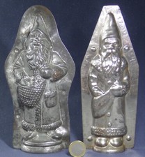 2 x alte halbe Schokoladenform