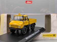 Modellautos 1:43 Schuco Mercedes Benz Unimog 406 Deutsche Bundespost OVP