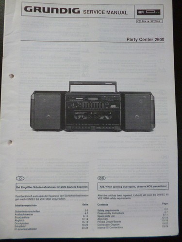Original service manual - service,