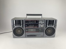 Hitachi TRK-9015E Ghettoblaster Boombox Radio Kassettenrecorder stereo recorder 