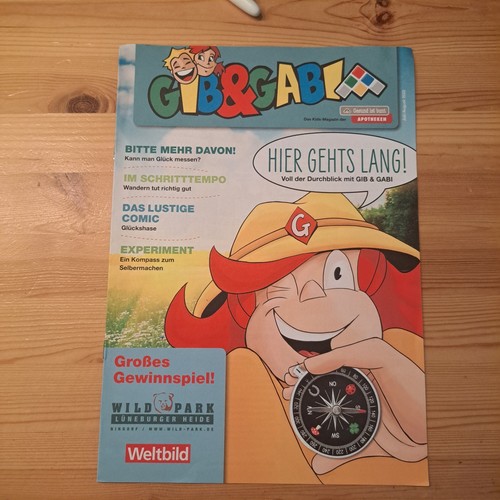 Kinderzeitung mit comic gib - mit,