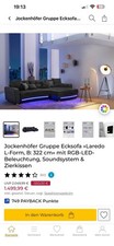Ecksofa Laredo L-Forminklusive