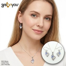 Liebes-Schmuckset mit TANSANIT