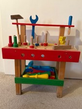 Holz Werkbank für Kinder mit