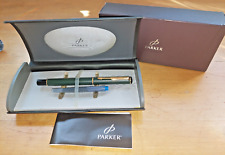 Parker Rialto Matte Navy Tinte Füllfederhalter Füller Vintage