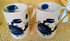 CRAB COFFEE CUP SET 2 OCEAN
