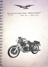 Ersatzteilkatalog Moto Guzzi 750 S, ab Bj. 1974
