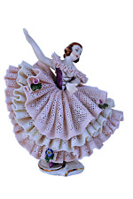 Antik Dresden Spitze Porzellan