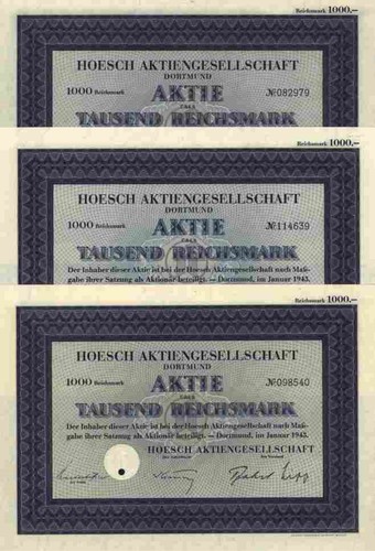 Hoesch 1943 dortmund - x, ag