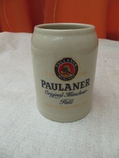 Paulaner Brauerei Bierkrug mit Füllstandsanzeige 0,5l München Bayern Bavaria