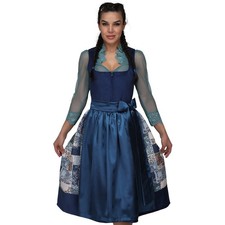 Blau Dirndl - Kleid Damen