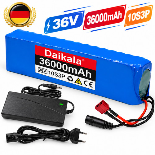 Akku 36v 36000mah 10s3p - 36000mah,
