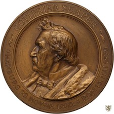 HAMBURG Medaille 1908 auf die