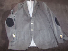 modernes hochwertiges Sakko von EL GANSO Gr. 56 Ellbogenpatches