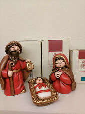 Thun Jubiläumskrippe Familie rot - Presepe Giubileo famiglia rosso