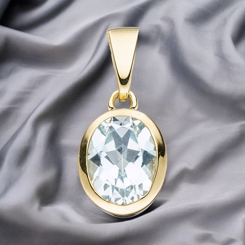 Anhänger oval 333 gold - 333,
