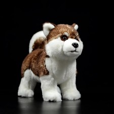 Husky 26cm Kuscheltier braun