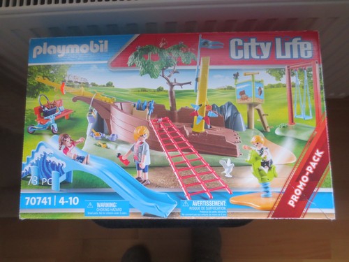 Playmobil city life spielplatz - city,