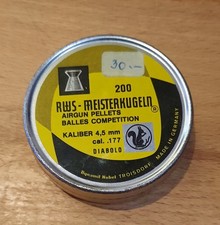 RWS Meisterkugeln  Kal. 4,50 mm, urspr. 200 Stück Diabolo in OVP Restefund