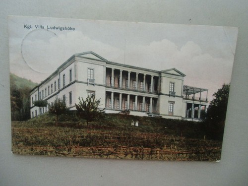 Ansichtskarte kgl villa - ansichtskarte, kgl.