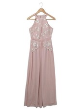 LITTLE MISTRESS Neckholderkleid Damen Kleid Gr. DE 38 altrosa Elegant