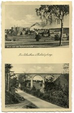 Marktleuthen blick von der - ak,