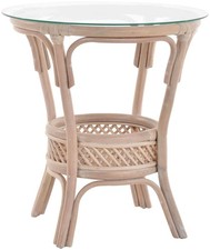 Rattan-Tisch Beistelltisch