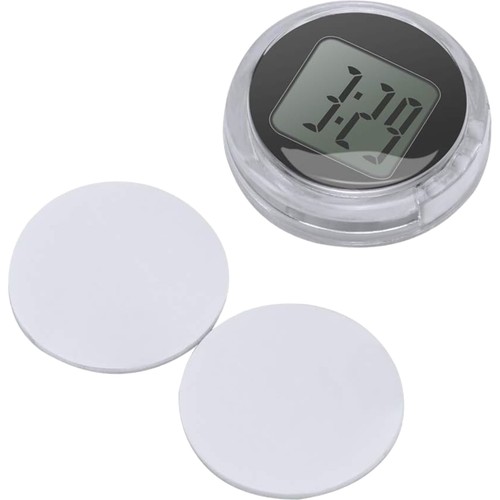 Mini uhr motorrad aufkleben - mini-uhr,