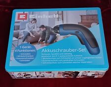 Einhell Akkuschrauber-Starterset mit 3 Aufsätzen, neuwertig, blau