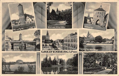 Greifenberg pommern panorama - greifenberg,
