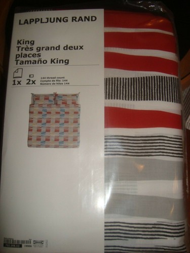 Ikea king duvet cover - ikea, w/
