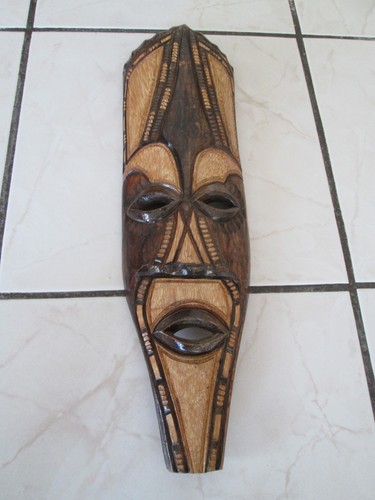 Afrikanische holzmaske - afrikanische,
