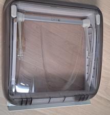 Carbest Dachhaube 40x40 ohne Zwangsbelüftung, Fliegengitter, Verdunklungsrollo