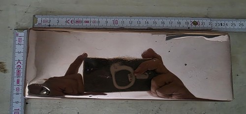 Xxl mega kupfer - kupfer-barren,, 99,9%