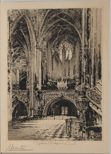 Raoul kasimir radierung - /, /