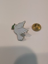 Taube Friedenstaube Metall Anstecker Pin Anstecknadel Brosche