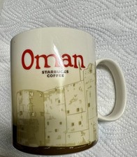 Starbucks City Mug, Global Icon, Oman, 16 Oz, Neuwertig, Unbenutzt!
