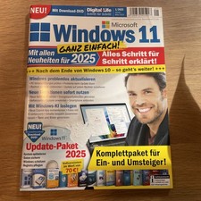 Digital Life Windows 11 Ganz einfach! Download-DVD 1/2025